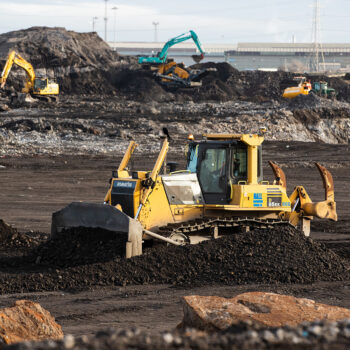 16 - Land starting to be cleared and levelled at South Bank