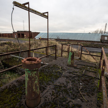 18 - One of the last buildings ready to be demolished - The Pumphouse