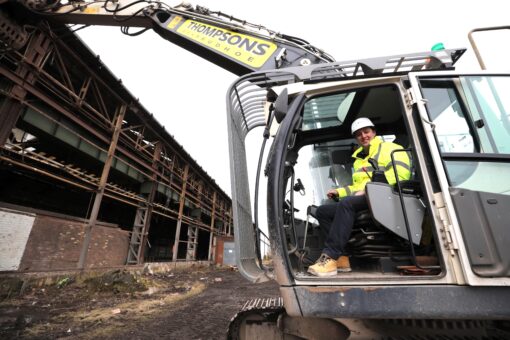 Major Demolition Project Begins On Teesworks’ Torpedo Shed